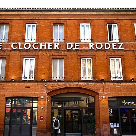 ホテル Le Clocher De Rodez Centre Gare