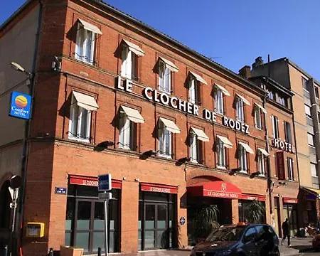 Le Clocher De Rodez Centre Gare Hotel Toulouse