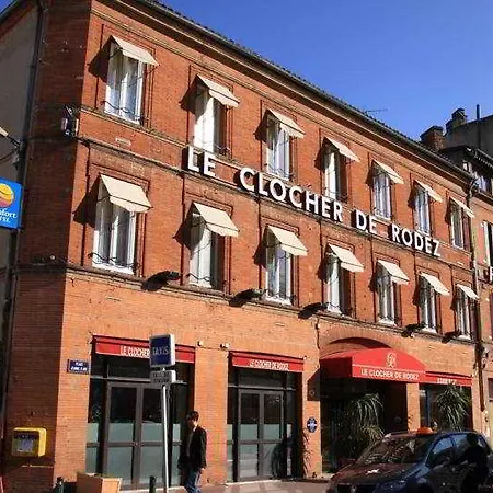 酒店 Le Clocher De Rodez Centre Gare 3*